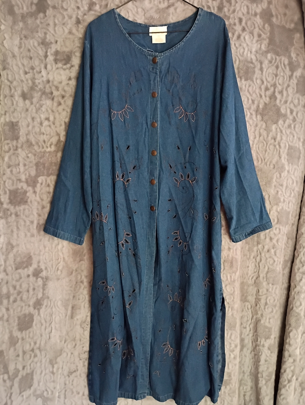 Roaman's Jean Duster Dress